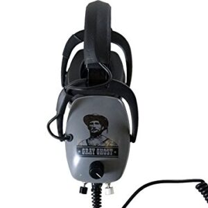 Detectorpro Gray Ghost Ultimate Metal Detector Headphones