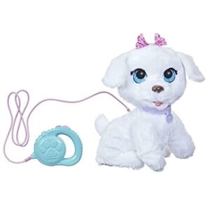 furreal gogo my dancin’ pup, electronic pet toy, dancing toy with 50+ sounds and reactions, interactive toys, ages 4 and up, white