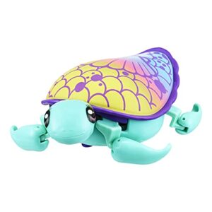 little live pets 26348 lil, s9 single pack-styles vary, interactive, animated electronic turtle, walking & swimming movement, collectable pet character toy