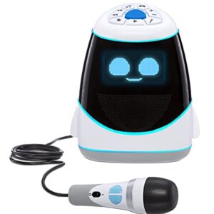 Little Tikes Tobi 2 Interactive Karaoke Machine w Wireless Bluetooth Connection, Microphone, Sing-Along and Free Play Modes, Vocal Effects, Pitch Correction, Games, Record & Play Back Audio | Ages 6+