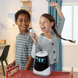 Little Tikes Tobi 2 Interactive Karaoke Machine w Wireless Bluetooth Connection, Microphone, Sing-Along and Free Play Modes, Vocal Effects, Pitch Correction, Games, Record & Play Back Audio | Ages 6+