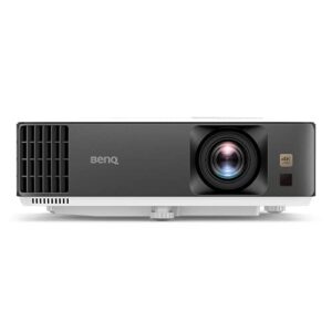 benq tk700 4k hdr gaming projector with hdmi 2.0*2 | 60hz at 4k | 240hz at 1080p | 3200 lumens | game modes | 5w chamber speakers | 2d keystone | 3d | (renewed)