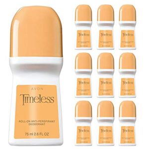 Avon Timeless Roll-on Anti-perspirant Deodorant Bonus Size 2.6 oz (12-Pack)