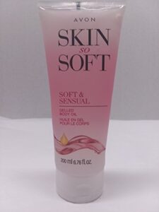avon skin so soft & sensual+argan gelled body oil 200ml