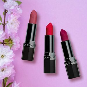 Avon True Color Perfectly Matte Lipstick 4gm (Red Supreme)