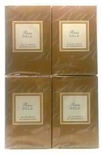 4 x avon rare gold eau de parfum 50ml – 1.7fl.oz. set !