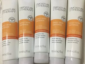 avon moisture therapy daily skin defense hand cream lot of 5