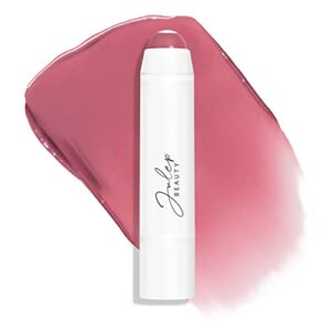 julep it’s balm: tinted lip balm + buildable lip color – canyon rose – natural gloss finish – hydrating vitamin e core – vegan