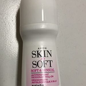 Skin So Soft, Soft & Sensual 1.7 Oz Roll-On Anti-Perspirant Deodorant by Avon