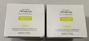 avon anew clinical advanced wrinkle corrector lot of 2