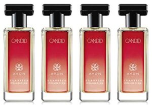 avon candid classics collection cologne spray lot of 4