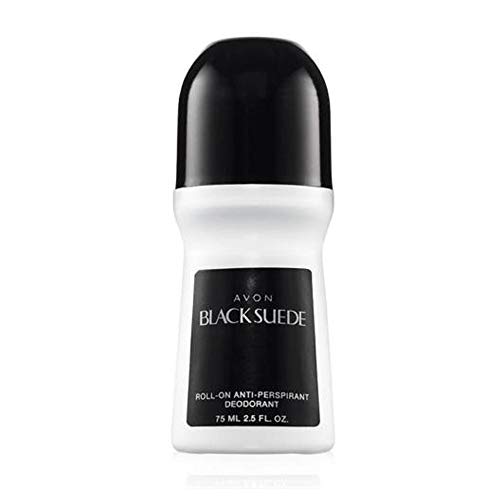 Black Suede Roll-on Anti-perspirant Deodorant Bonus Size 2.6 Fl Oz By Avon