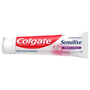 Colgate Sensitive Toothpaste with Whitening, Prevent and Repair, 6 Ounce, 3 Pack