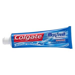 Colgate MaxFresh Fluoride Toothpaste 6 oz, Twin Pack, Cool Mint 2 ea (Pack of 2)