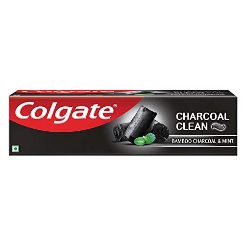 Colgate Charcoal Clean Toothpaste, Bamboo Charcoal and Mint - 120 g