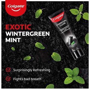 Colgate Charcoal Clean Toothpaste, Bamboo Charcoal and Mint - 120 g