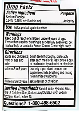 Colgate Kids 3.5 oz 3-Pack Dinosaurs Mild Bubble Fruit Flavor Toothpaste Fluoride Cavity & Enamel Protection