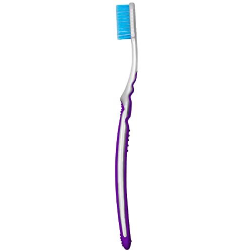 Colgate Slim Soft Ultra Compact Toothbrush, Extra Soft (Colors Vary) - Pack of 3