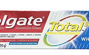 Colgate Total Whitening Toothpaste Gel, 3.3 oz (Pack of 3)