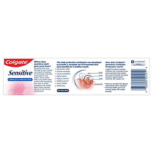 Colgate Sensitive Toothpaste, Complete Protection, Mint - 6 ounce