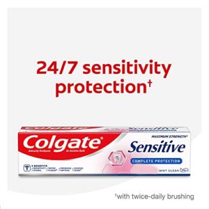 Colgate Sensitive Toothpaste, Complete Protection, Mint - 6 ounce