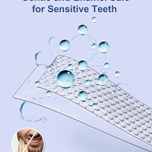 MySmile Teeth Whitening Kit with led Light, 28X Teeth Whitening Strips for Teeth Sensitive, 10 Min Fast Whitening Teeth, Helps to Remove Stains from Coffee, Smoking, Wines(1Pcs Light + 14Sets Strips)