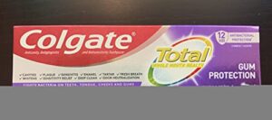colgate total gum protection toothpaste