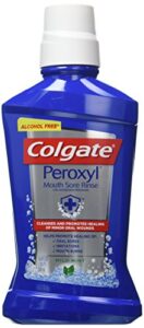 colgate peroxyl oral cleansers, mild mint, 16.9 oz