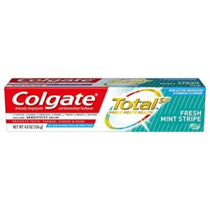 colgate total toothpaste stripe gel, mint, 4.8 ounce