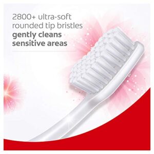 Colgate Battery Powered Toothbrush Sensitive, Pack of 4 Brushes