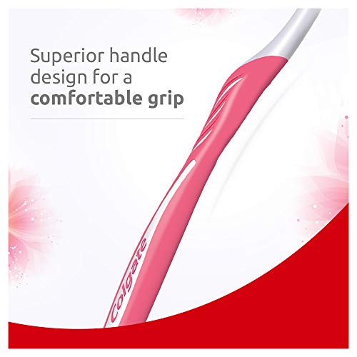 Colgate Battery Powered Toothbrush Sensitive, Pack of 4 Brushes