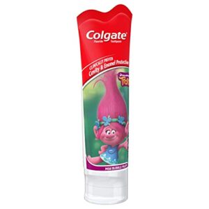 Colgate Kids Toothpaste, Trolls, Bubble Fruit, 4.6 oz