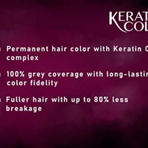 Schwarzkopf Keratin color permanent hair color cream, 5.0 medium brown