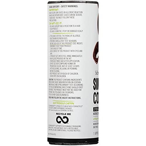 Schwarzkopf Simply Color Permanent Hair Color, 6.68 Hazelnut Brown