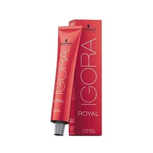 Schwarzkopf Professional Igora Royal Permanent Hair Color, 8-77, Light Blonde Copper, 60 Gram