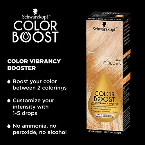 Schwarzkopf Color Boost Color Vibrancy Booster, Golden