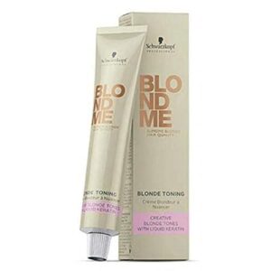 schwarzkopf blondme blonde toning – ice 60ml