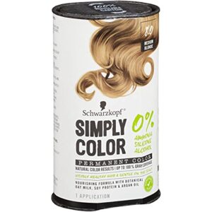 Schwarzkopf Simply Color Permanent Hair Color, 8.0 Medium Blonde