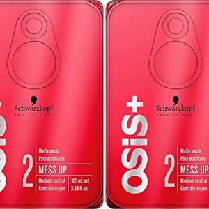 OSiS+ by Schwarzkopf Mess Up (3.4 oz) (Pack of 2)