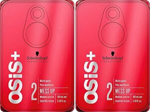 osis+ by schwarzkopf mess up (3.4 oz) (pack of 2)