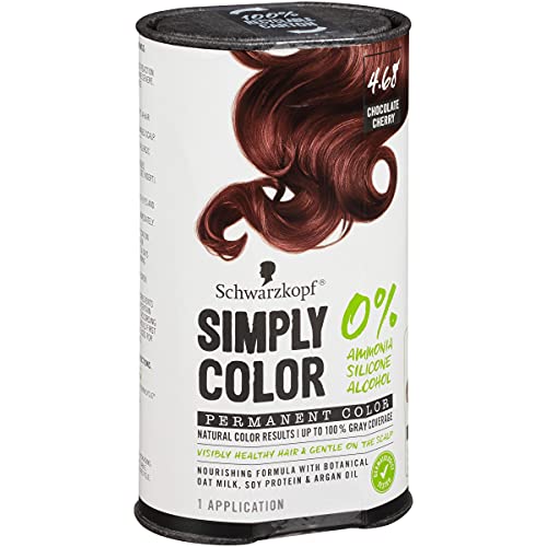 Schwarzkopf Simply Color Hair Color, 4.68 Chocolate Cherry