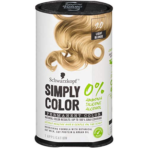 Schwarzkopf Simply Color Hair Color, 9.0 Light Blonde