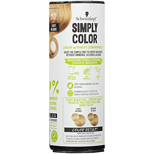 Schwarzkopf Simply Color Hair Color, 9.0 Light Blonde