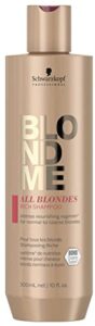 blondme all blondes rich shampoo, 10-fluid ounce, clear (2631929)