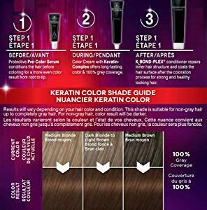 Schwarzkopf Keratin Color Permanent Hair Color Cream, 5.3 Berry Brown