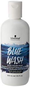 schwarzkopf bold colour wash shampoo, blue, 0.35 kg