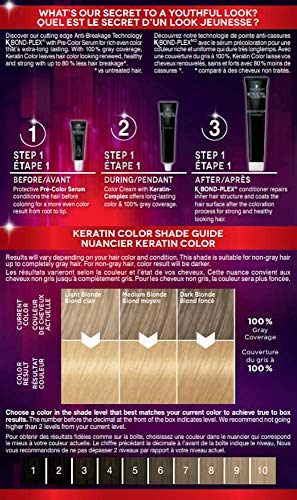 Schwarzkopf Keratin Color Anti-Age Hair Color Cream, 12.0 Light Pearl Blonde (Packaging May Vary)