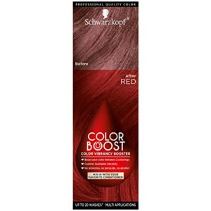 schwarzkopf color boost color vibrancy booster, red