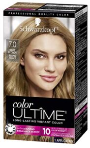 schwarzkopf color ultime hair color cream, 7.0 dark blonde (packaging may vary)