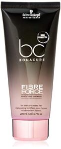 schwarzkopf bc bonacure fibre force fortifying shampoo, 6.7-ounce